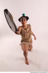 ANISE KNEELING POSE WITH AX 